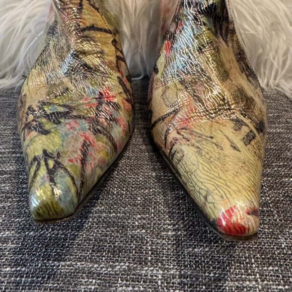 Costa Blanca 3” Heeled Boots – Graffiti Size 9 - Picture 4 of 9